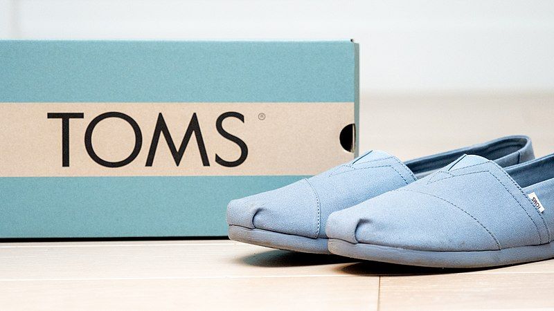 Toms on sale company values